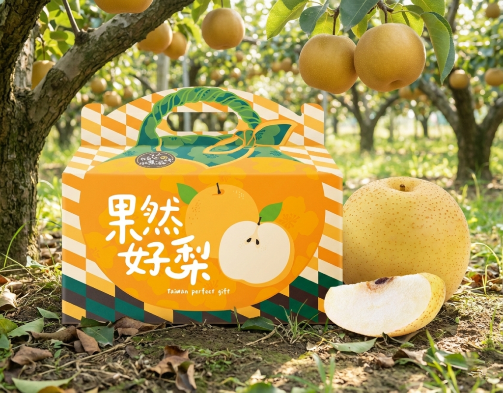 水果禮盒包裝設計